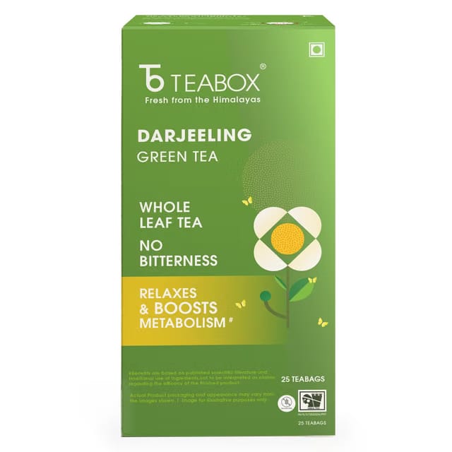 Teabox Darjeeling Green Tea