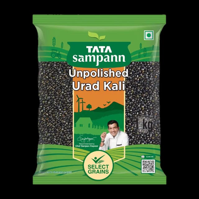 Tata Sampann Unpolished Black Urad Dal (Whole)