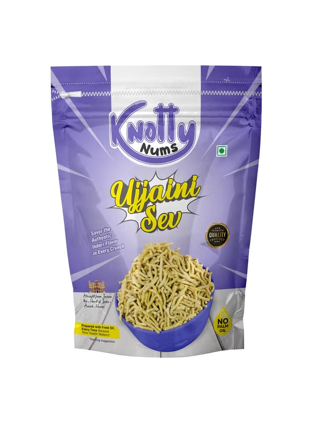 Knotty Nums Ujjaini Sev Pack of