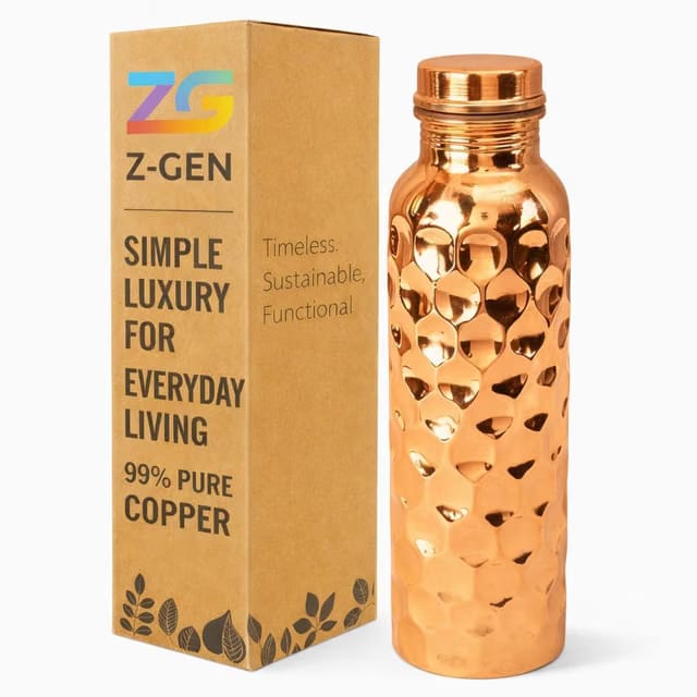 Z-GEN Pure Copper Water Bottle