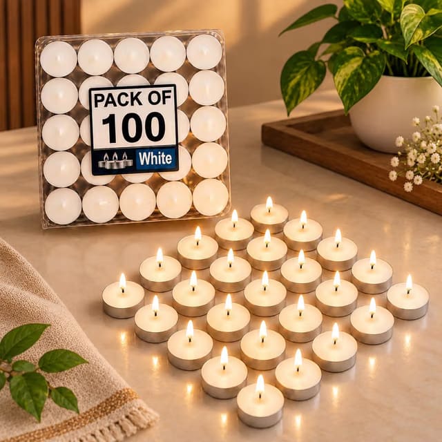 Unscented Tealight Candles
