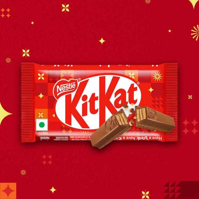 Nestle KitKat 3 Fingers Choco Coated Wafer Chocolate