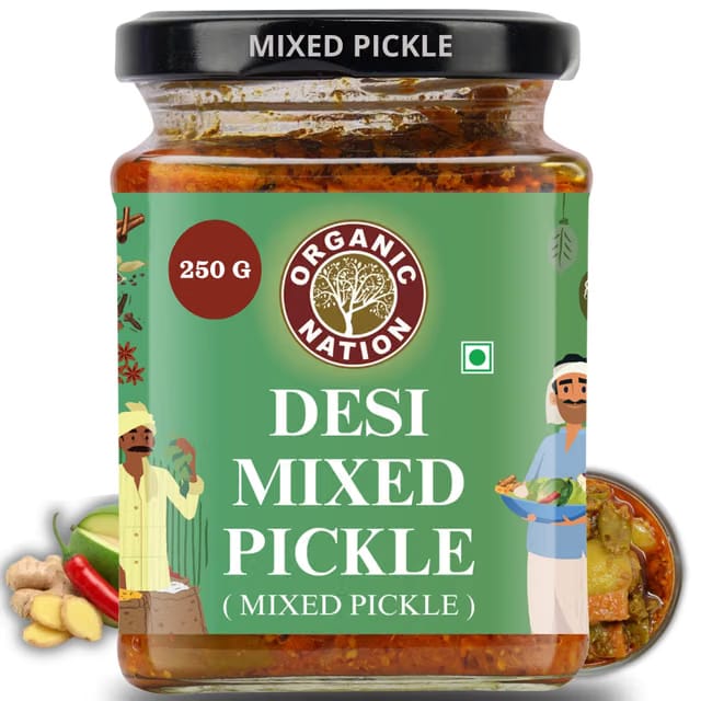 Organic Nation Desi Mixed Pickle