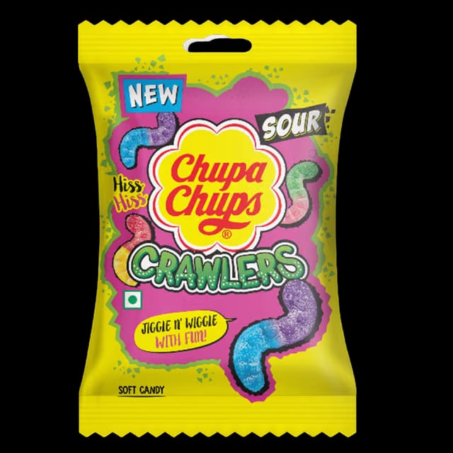 Chupa Chups Crawler Sour Soft Candy