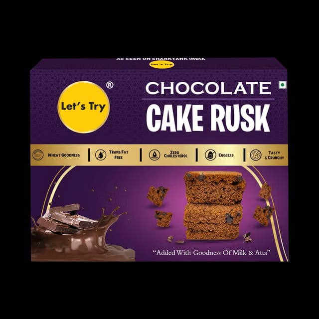 Let's Try Chocolate Cake Rusk