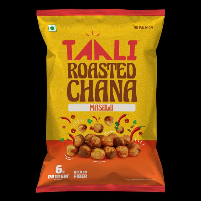 Taali Roasted Chana Masala, Flavoured Bhuna Chana with Skin