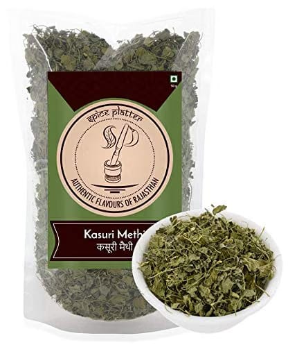 Spice Platter Kasuri Methi - Dried Fenugreek Leaves - Methi Leaves