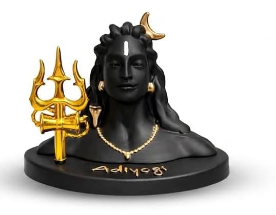 Adiyogi Shiva Statue for Car Dashboard & Home Decor