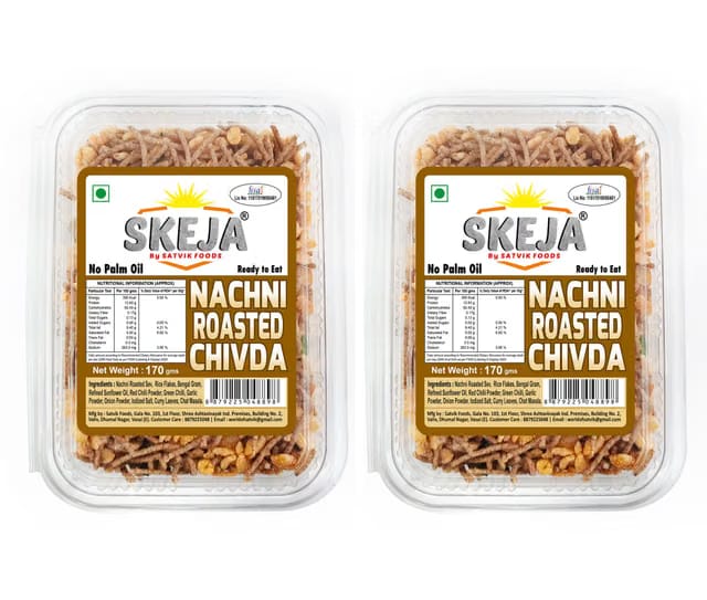 SKEJA by Satvik Foods Nachni Roasted Chivda