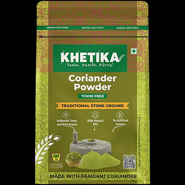 Khetika Stone Ground Coriander/Dhaniya Powder