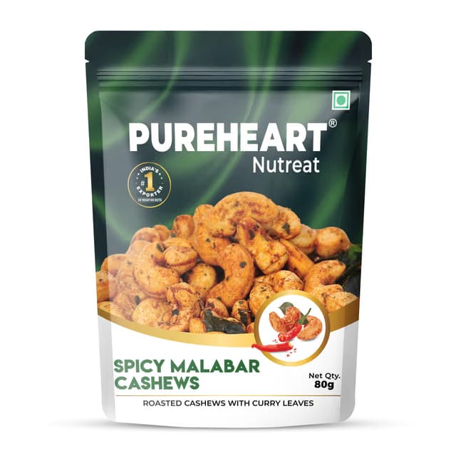 Pureheart Spicy Malabar Cashews