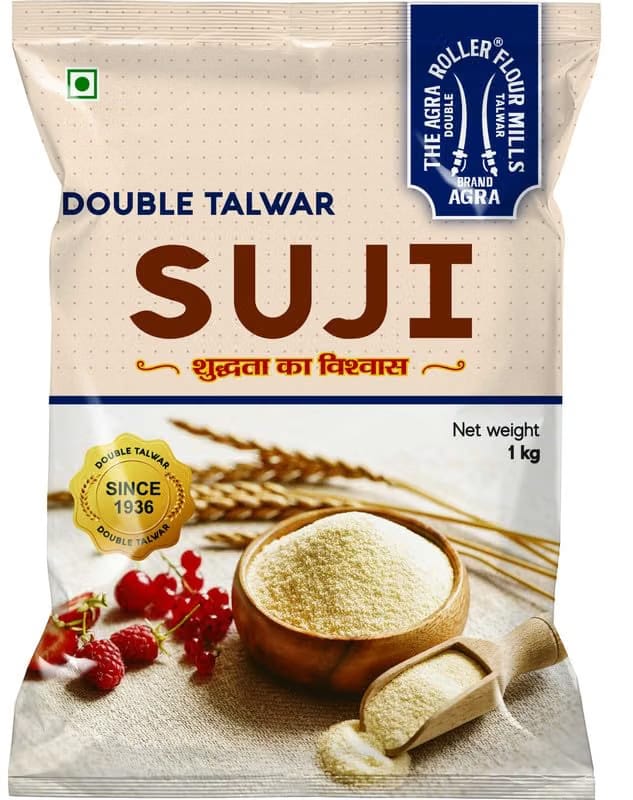 Double Talwar Sooji Uppma Rava |Wheat Sooji |Suji Rava |Semolina