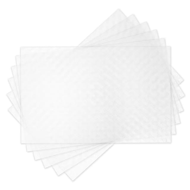 ElastPro Placemat Set of 6 Heat-Resistant Place Mats Stain Resistant Washable, Dining Table and Fridge Mat