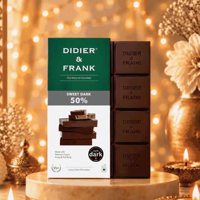 Didier & Frank Chocolate 50% Sweet Dark Chocolate