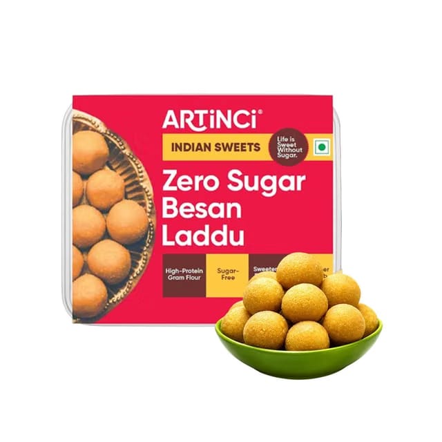 Sugar Free Besan Laddu by Artinci