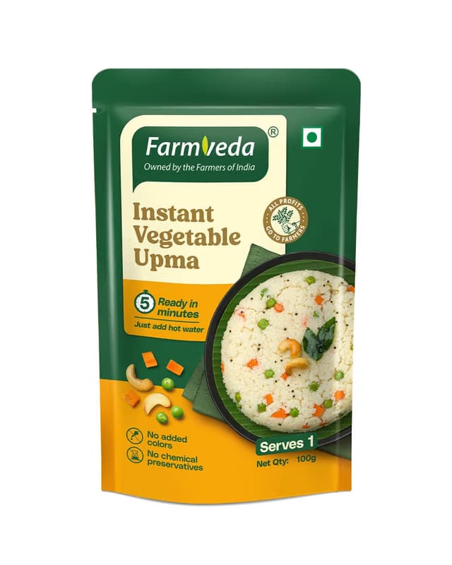 Farm Veda Instant Vegetable Upma Mix