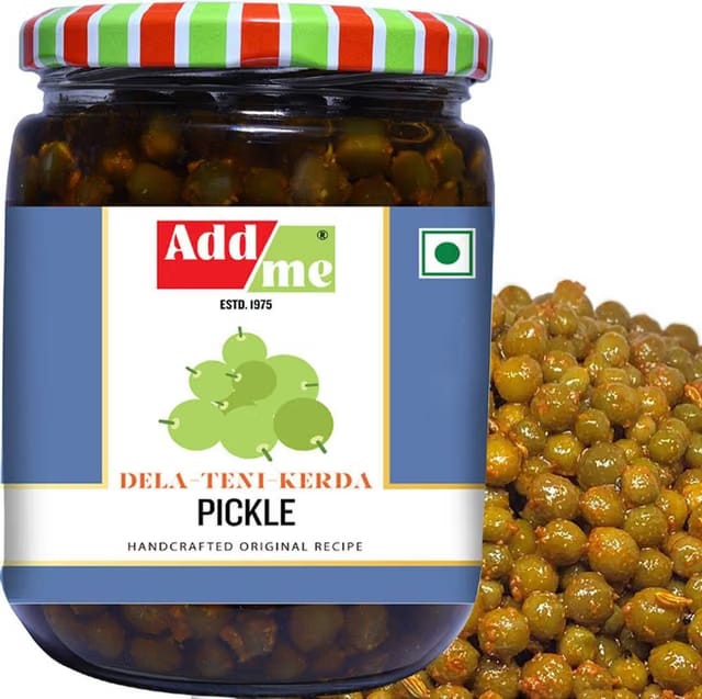 Add me Dela Tenti Kerda Pickle- 500 gm (Glass jar) Mixed Pickle