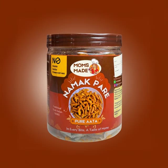 MomsMade Namak Para/Nimki (No Maida/Dalda)