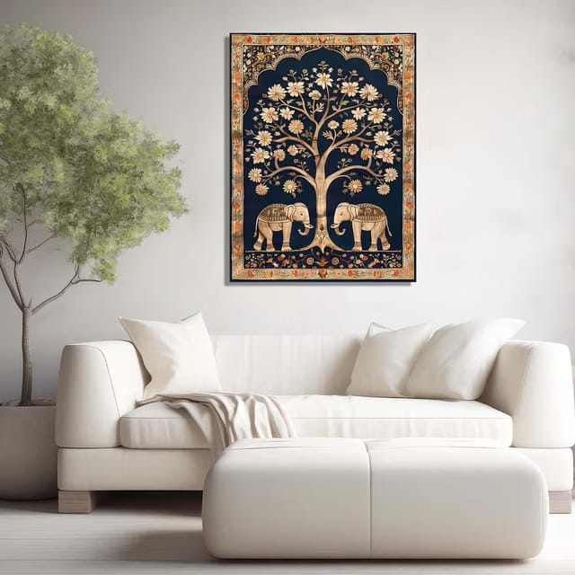 Premium Kalamkari Wall Art For Home Decor