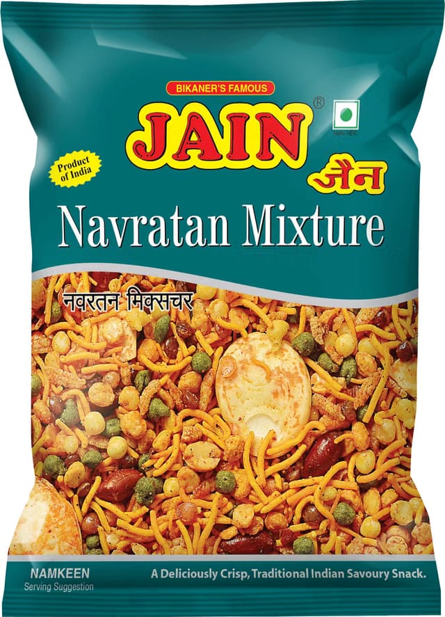 JAIN Navratan Mixture, 360g, Zipper Packing, Ready to Eat