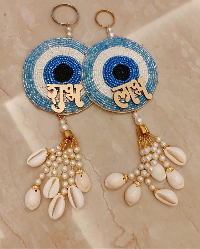 Shubh Labh Pooja Decoration Items for Home Decor Door hangings,toran for Home Decoration, shubh labh Door Hanging