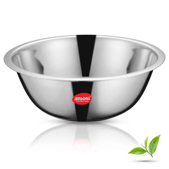 Stainless Steel Deep Mixing Bowl 24 cm