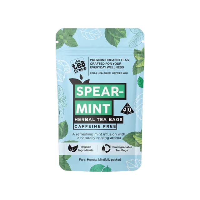The Tea Trove Spearmint Herbal Infusion Bags