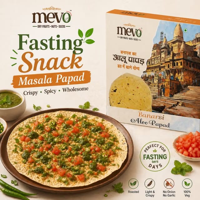 Mevo Banarasi Handmade Aloo Papad