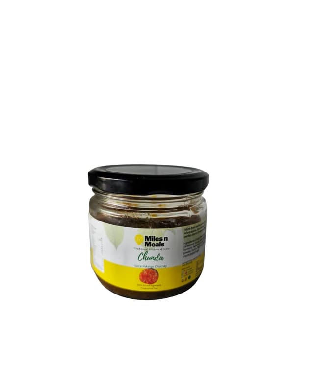 Miles n Meals Homemade Aam Chunda – Traditional Sweet & Spicy Mango Relish