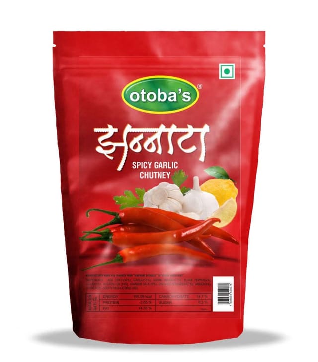 Otoba's Spicy Garlic Chutney Jhannata