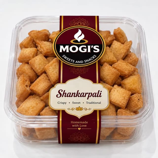 Mogi's Sweet Shankarpali Traditional Indian Snacks