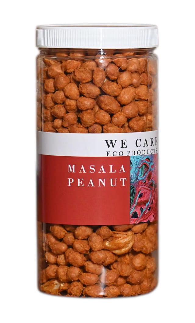 We Care Eco Products Roasted with Masala Coated Peanut Kerala Style Homemade
