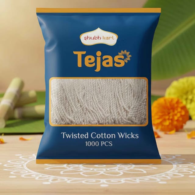 Tejas Twisted Cotton Wicks