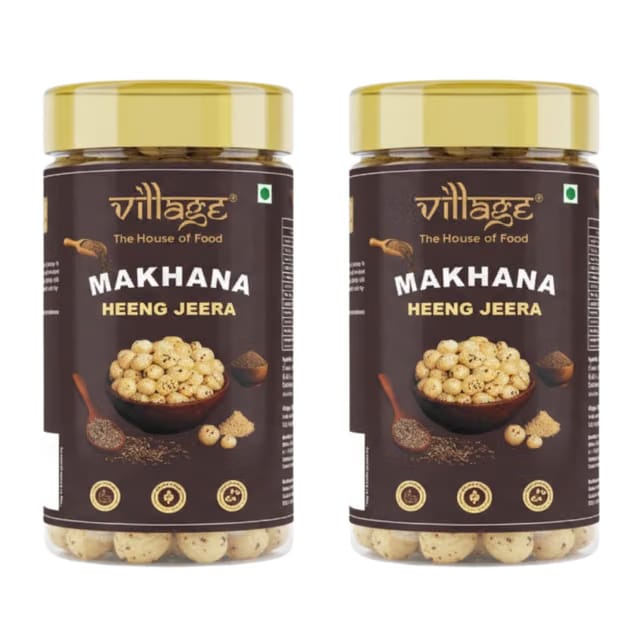 Village The House of Food Roasted Makhana Heeng Jeera Flavor