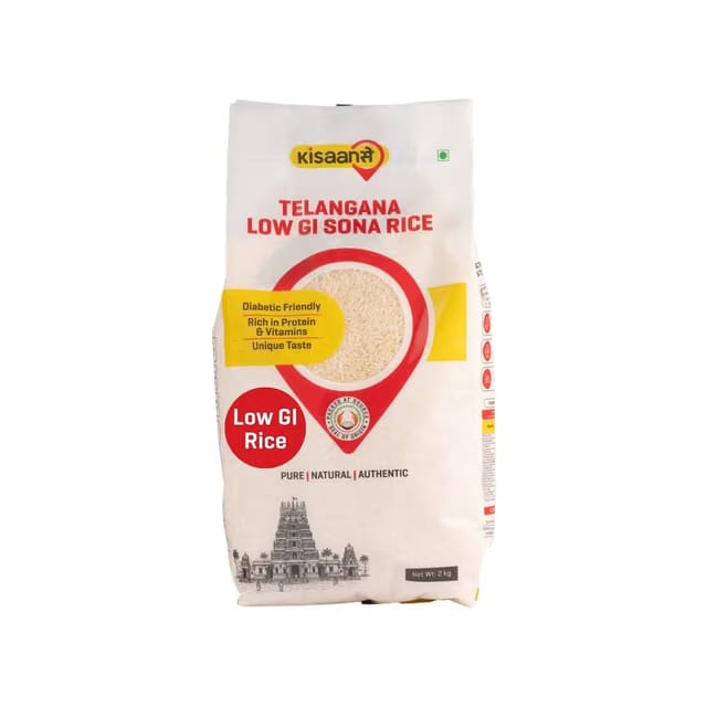 Kisaansay Telangana Sona Low GI Rice