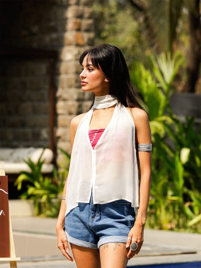 Ahana Halterneck Top