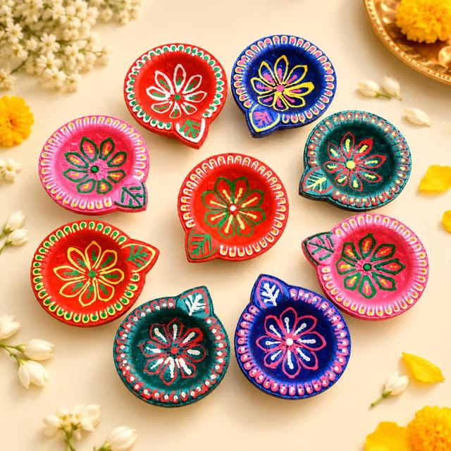 BS Natural Decorative Mitti Diya