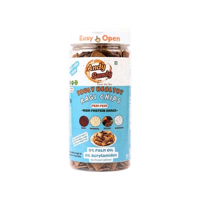 Andy Sandy Peri Peri Ragi Chips