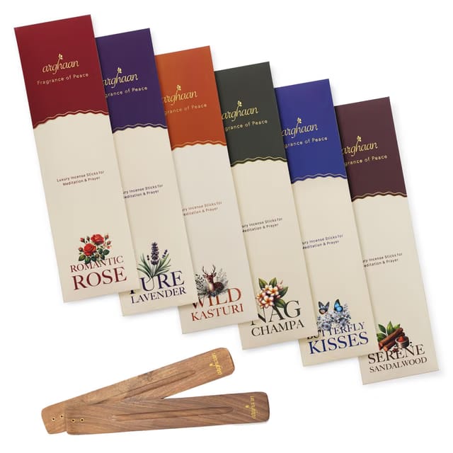 Luxury Incense Sticks Combo for Pooja & Meditation