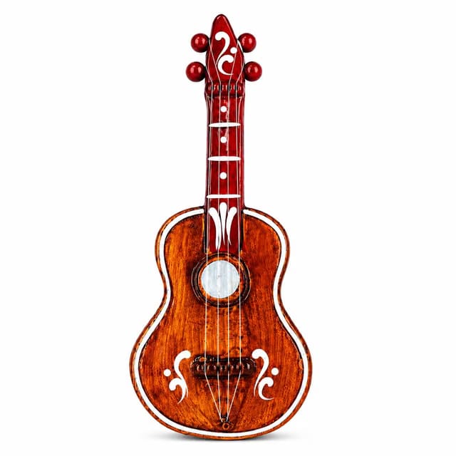 Terracotta Clay Guitar
