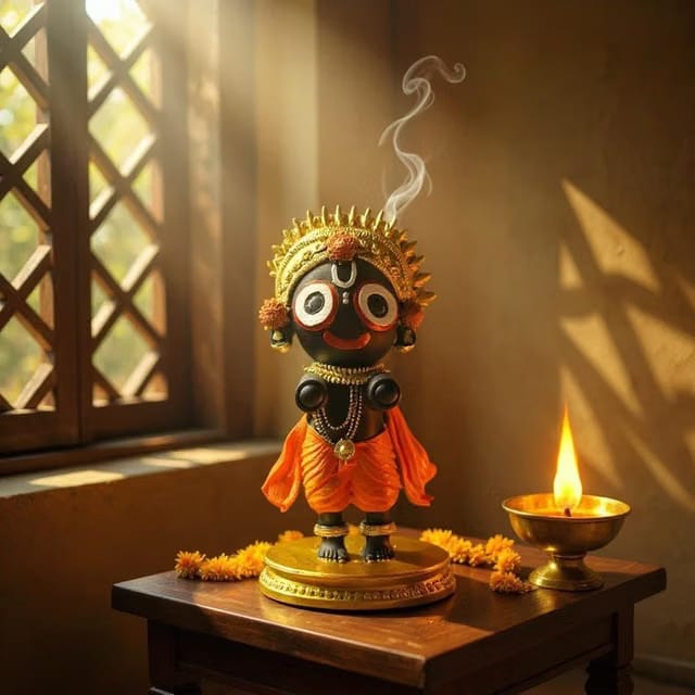 Resin Bal Jagannath Idol