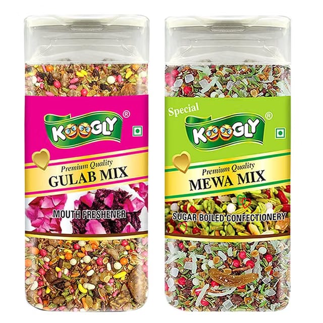 KOOGLY MEWA MIX + GULAB MIX - HEALTHY DIGESTIVE