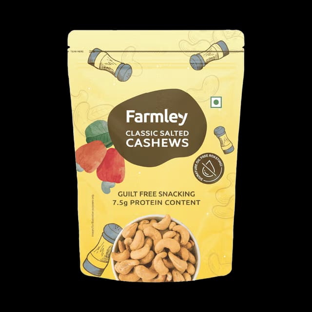 Farmley Classic Salted Roasted Cashews