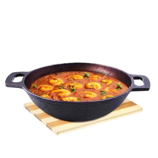 Super Smooth Cast Iron Kadai