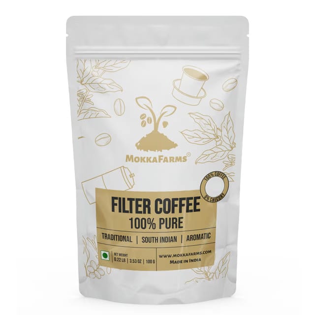 MokkaFarms Traditional South Indian Filter Coffee 100g - Signature