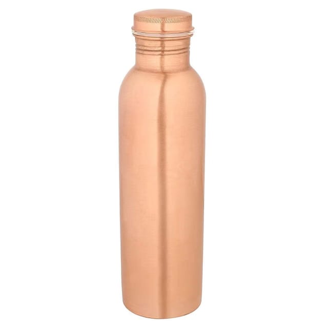 Leak Proof Lacquer Coated Printed Copper Water Bottle for Travelling Purpose, Yoga Ayurveda Healing Health Benefits