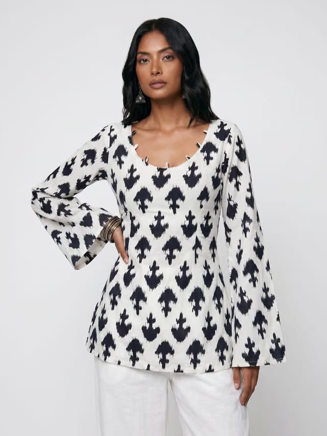 Amani Bell Sleeves Kurti