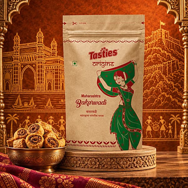 Tasties Origins Bakarwadi, Maharashtra Snack