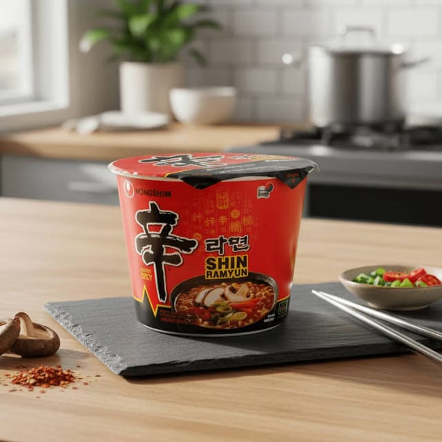 Nongshim Big Bowl Noodles Shin Ramyun Flavour