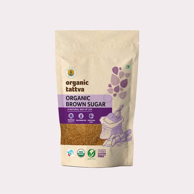 Organic Tattva Brown Sugar Pouch